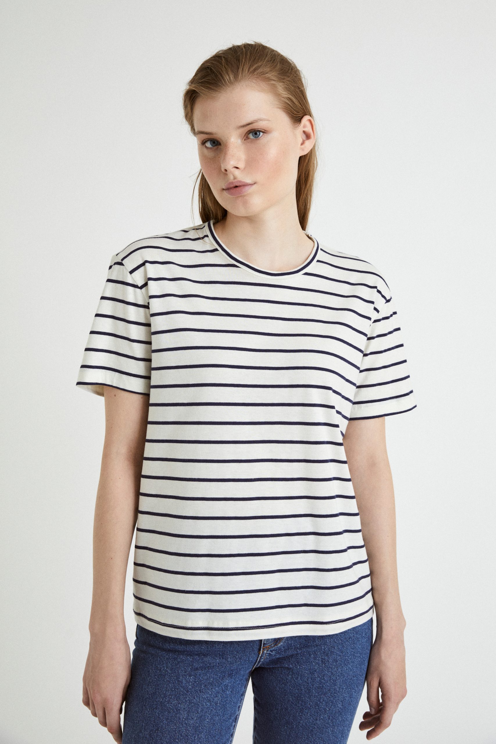 striped t-shirt sustainable fashion