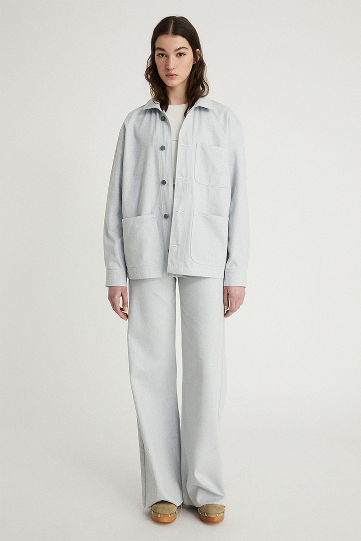 Sobrecamisa worker sarga fina