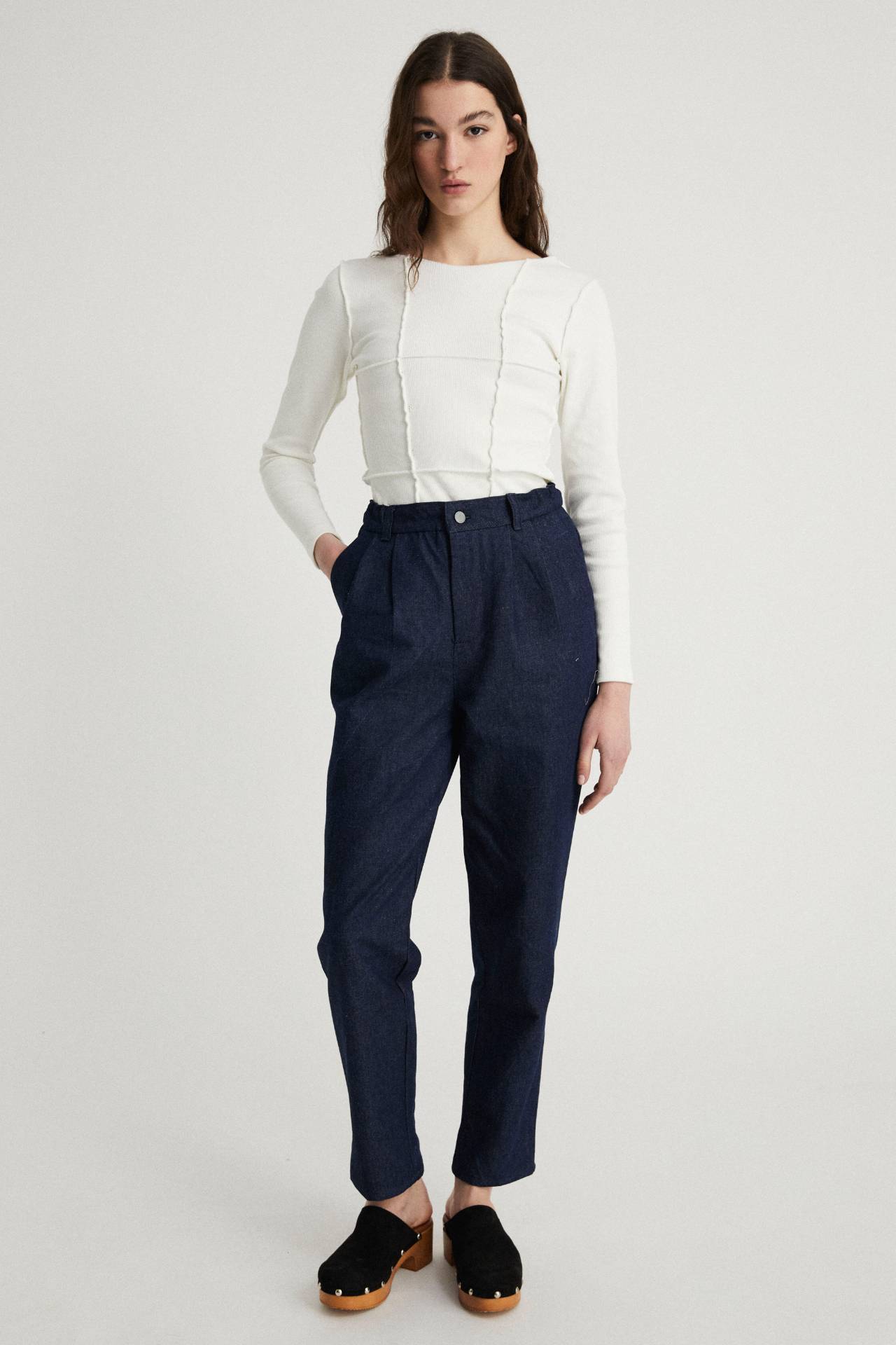 camiseta blanca mujer