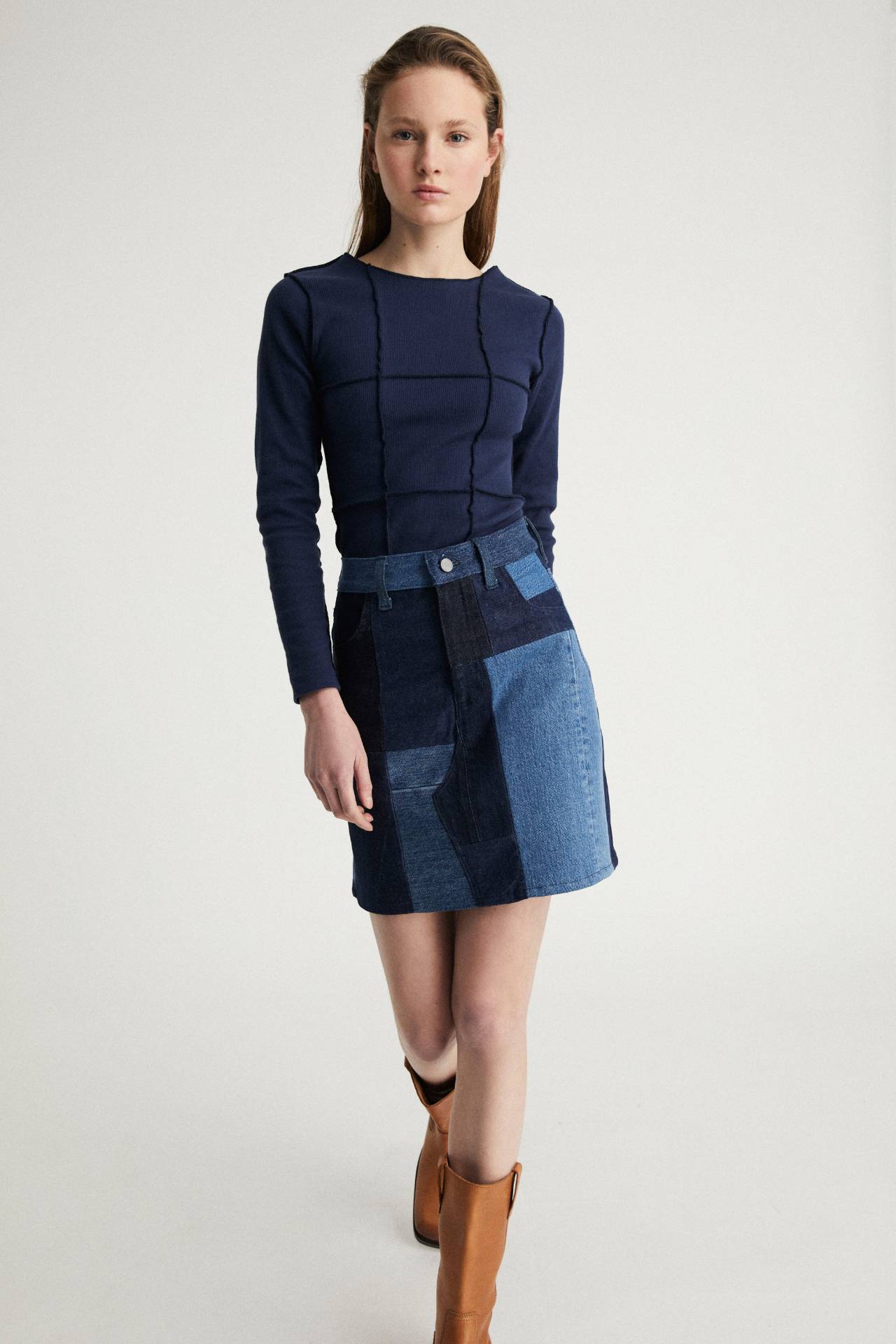 Falda corta sostenible