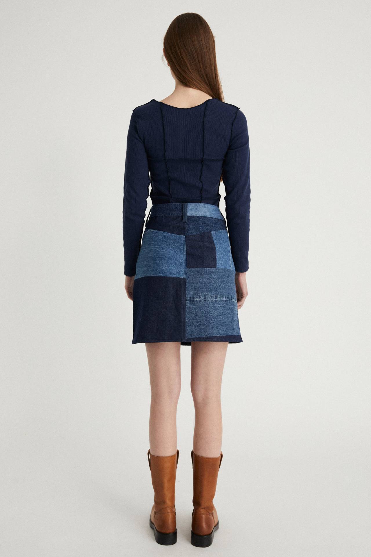 Falda corta sostenible