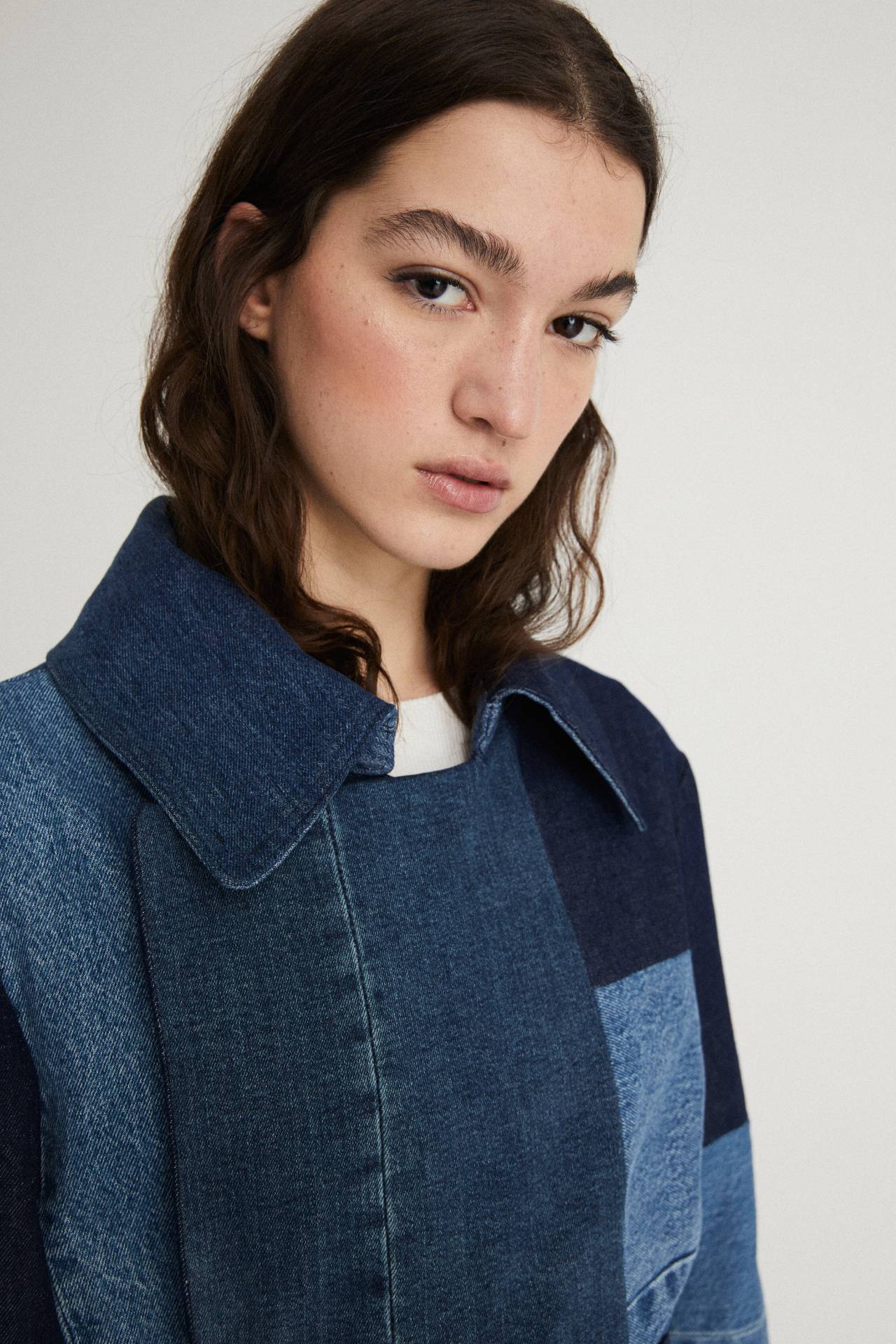 Gabardina larga sostenible