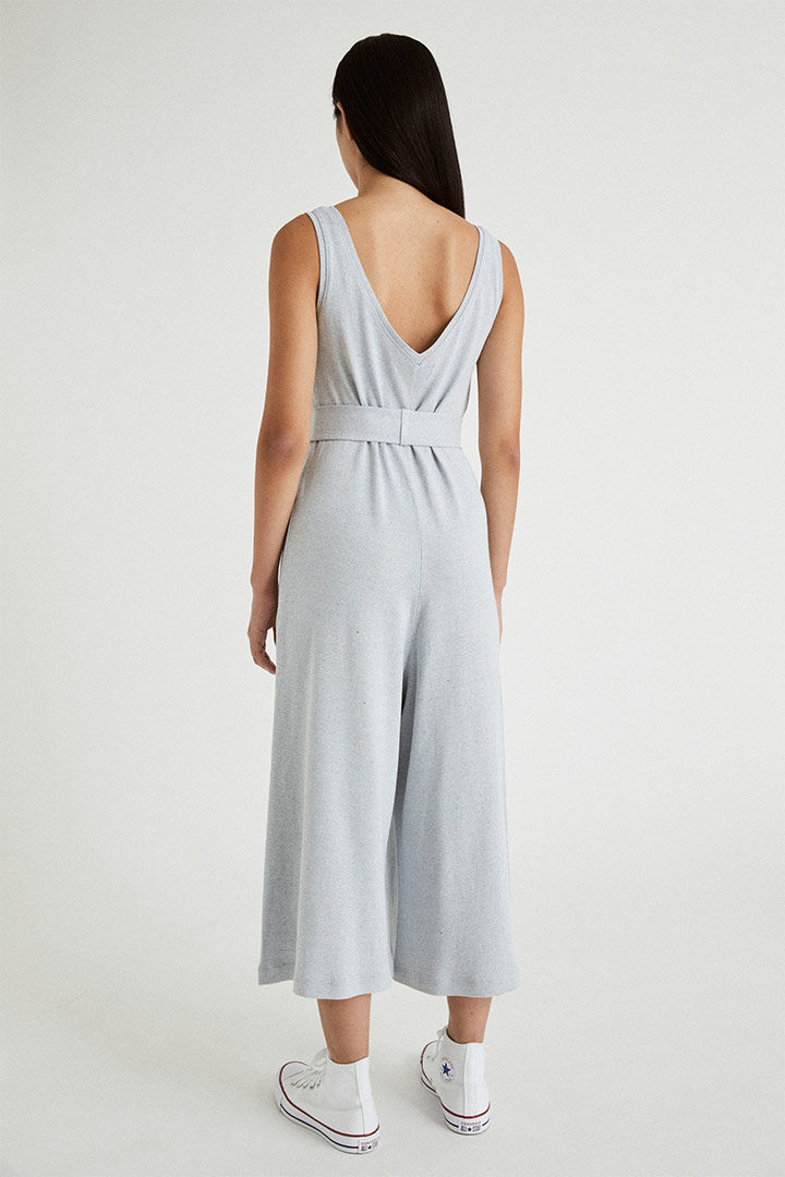 sustainable circular knitted jumpsuit